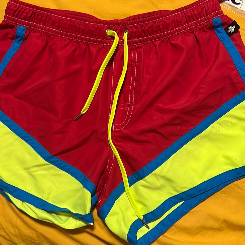 Andrew Christian swim trunks